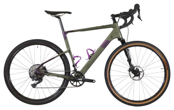 Produit Reconditionné - Vélo Gravel Cannondale Topstone Lefty 3 Shimano GRX 11V Vert 2021