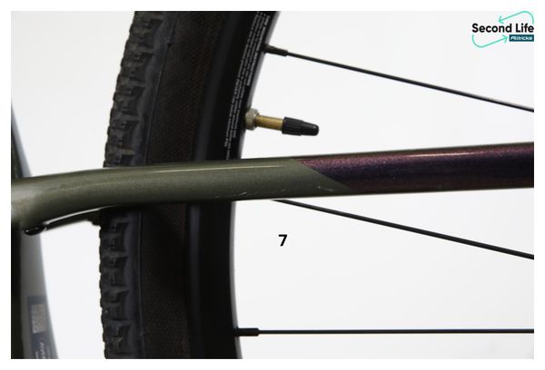 Produit Reconditionné - Vélo Gravel Cannondale Topstone Lefty 3 Shimano GRX 11V Vert 2021