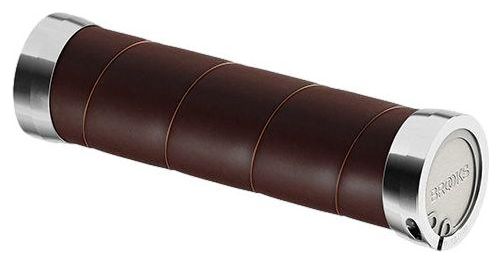 Paire de Grips Brooks Slender Leather Aged 130 / 130mm Marron Aged