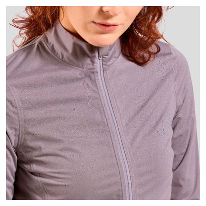 Veste Manches Longues Femme Odlo Zeroweight Performance Knit Gris