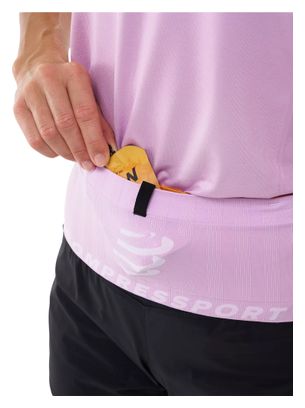 Cintura Compressport Free Belt 2.0 Rosa/Arancione