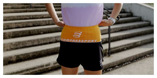 Cintura Compressport Free Belt 2.0 Rosa/Arancione