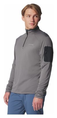 Camiseta Columbia Tech 1/4 Zip Gris