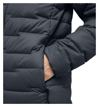 Chaqueta acolchada Haglöfs ROC Flash Down Hood negra para mujer