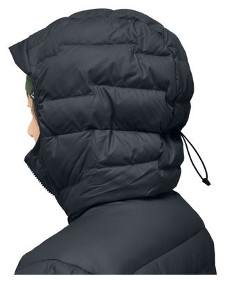 Chaqueta acolchada Haglöfs ROC Flash Down Hood negra para mujer