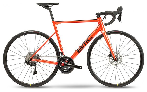 Bicicleta de carretera BMC Teammachine ALR Disc Two Shimano 105 11S 700 mm Rojo Negro 2021