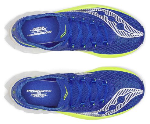 Saucony Endorphin Pro 4 - Scarpe da corsa blu/giallo per uomo