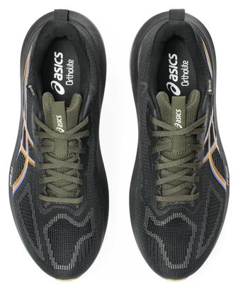 Asics GT-1000 14 GTX Running Shoes, Black/Khaki, Men's