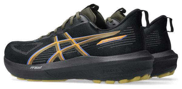 Asics GT-1000 14 GTX Running Shoes, Black/Khaki, Men's