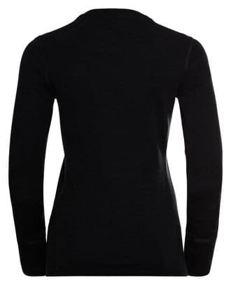 Odlo Merino 260 Black Women's Long Sleeve Jersey