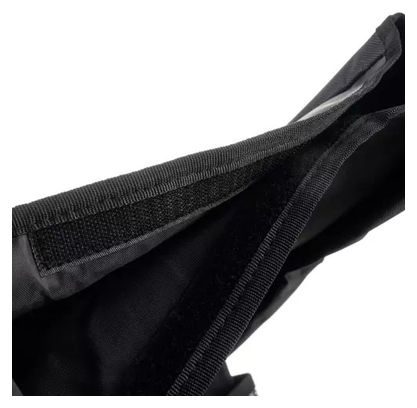 Sacoche de vélo simple 15 à 20 litres avec bandoulière noire réfléchissante imperméable