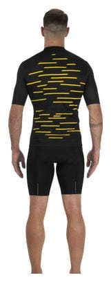 Maillot manches courtes Mavic Cosmic Noir Jaune XL