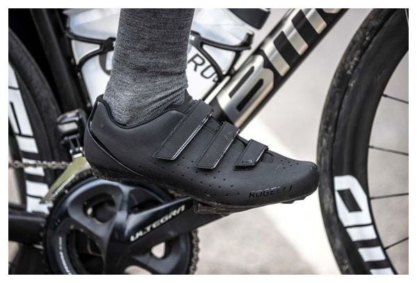 Chaussures De Velo Route Rogelli AB-650 Race Shoe - Unisexe - Noir