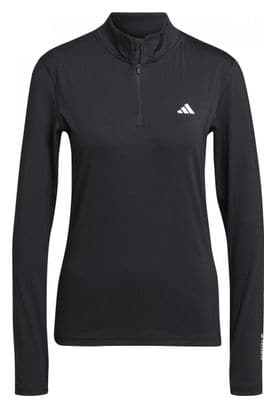 Maillot d'entraînement à manches longues quarter-zip femme adidasTechfit