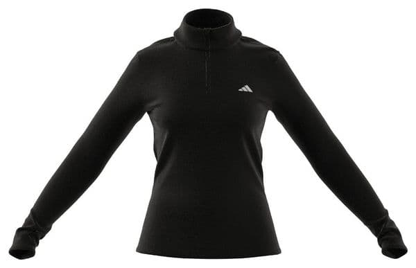 Maillot d'entraînement à manches longues quarter-zip femme adidasTechfit