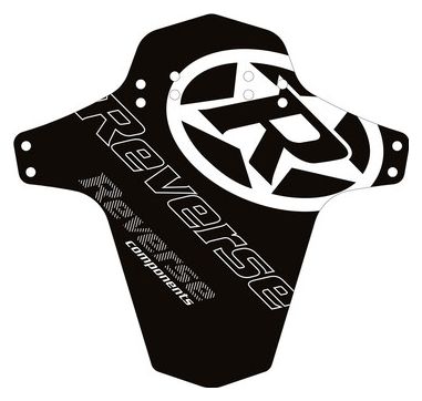 Front Fender Reverse Logo Black / White