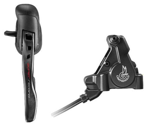 Freno anteriore idraulico Campagnolo Leva sinistra Campagnolo Super Record Disc 140 mm Black