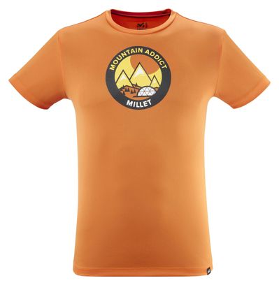 Millet Dream Peak Men's Orange T-Shirt