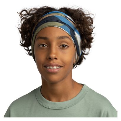 Buff Coolnet UV Children's Choker Blue/Khaki