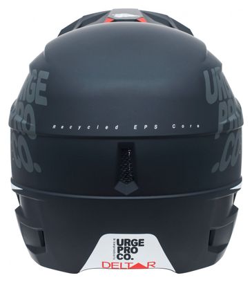 Urge Deltar Kids Integralhelm Mattschwarz