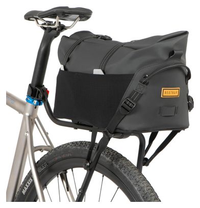 Restrap Switch Top Bag – Gepäcktasche für den Heckgepäckträger | 15 l | Schwarz