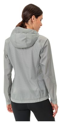 Vaude Scopi 2.5L Grey Waterproof Jacket for Women
