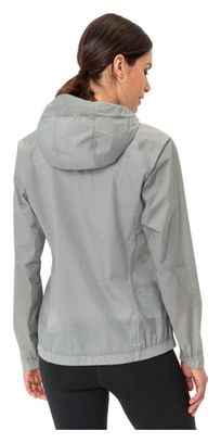 Wasserdichte Jacke für Damen Vaude Scopi 2.5L Grau