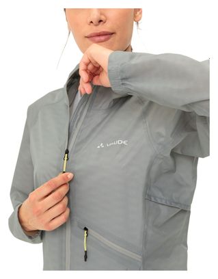 Wasserdichte Jacke für Damen Vaude Scopi 2.5L Grau