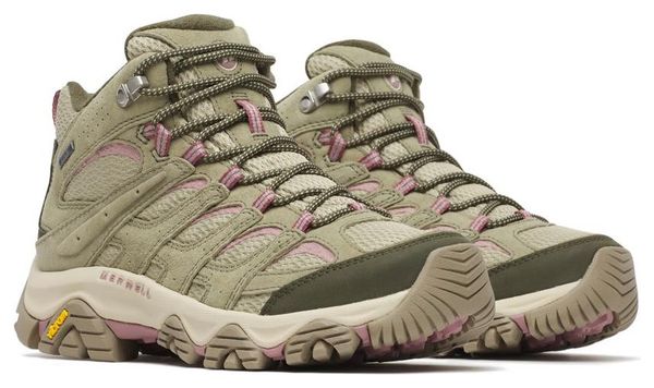 Merrell Moab 3 Mid Gore-Tex Wanderschuhe für Damen, grün