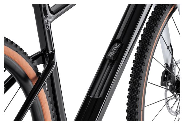 Bicicleta BMC URS Three Gravel Sram Apex Eagle 12S 700 mm Negra