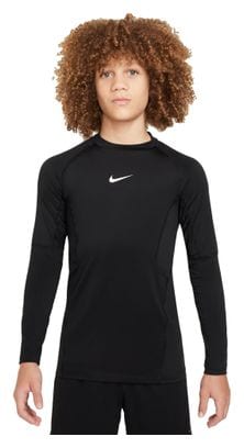 Maillot manches longues Nike Dri-Fit Pro Noir Garçon