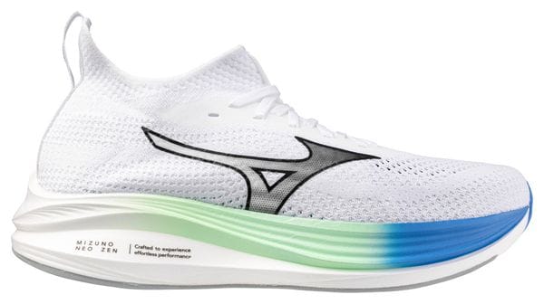 Chaussures Running Mizuno Neo Zen Blanc/Bleu/Vert Homme