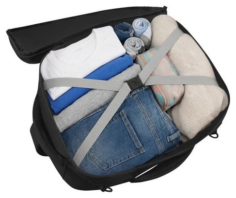 Sac à dos de voyage 20 litres noir unisexe