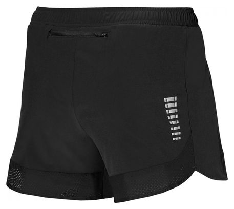 Pantaloncini Mizuno Aero 4,5 pollici neri