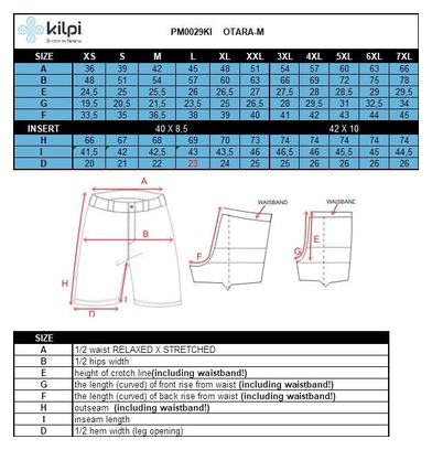 Pantacourt randonnée homme Kilpi OTARA-M