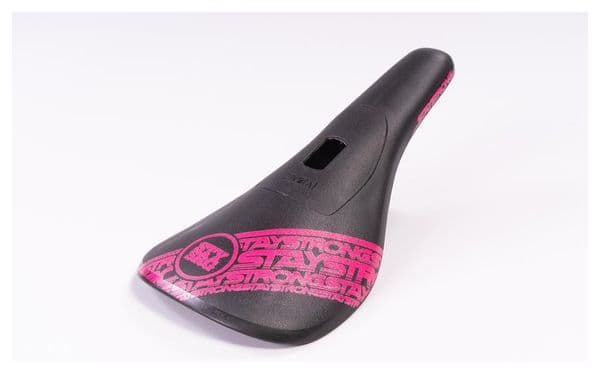 Selle BMX Race STAY STRONG Race DVSN Plastic Pivotal Fuschia