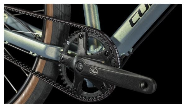 Cube Hyde Pro Fitness Bike Shimano Nexus 8S Belt 700 mm Metall Grün 2023