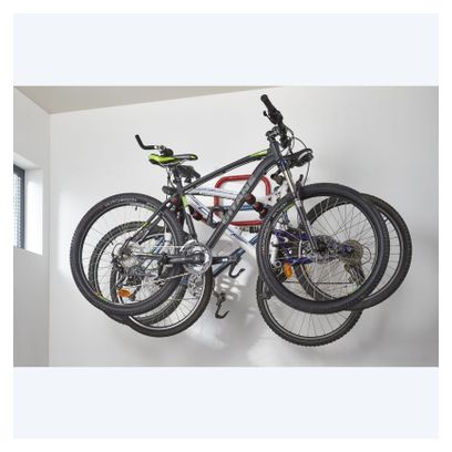 Porte-Vélos Mural Pliant Mottez pour 3 Vélos