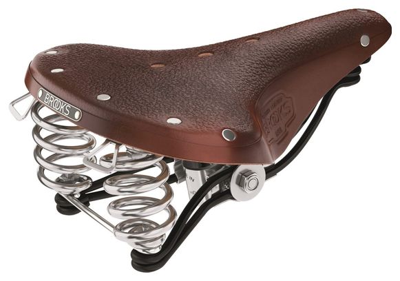 Brooks England Selle vélo B66 homme marron