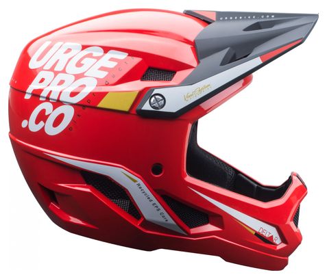 Urge Deltar Kids Integralhelm in glänzendem Rot