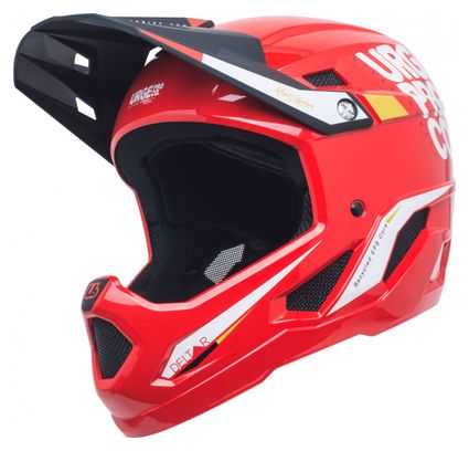 Urge Deltar Kids Integralhelm in glänzendem Rot