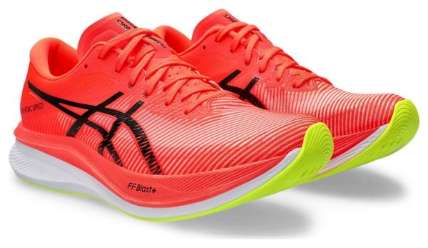 Chaussures de Running Asics Magic Speed 3 Rouge Noir