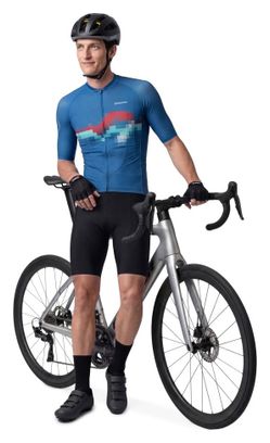 Maillot vélo ultraléger homme Cyclisme M3 NRC Blue Bleu