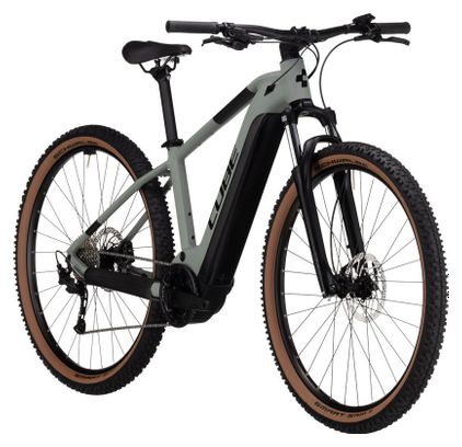 Cube Reaction Hybrid Performance 500 Elektrische Hardtail MTB Shimano Alivio 9S 500 Wh 27.5'' Swamp Grey Green 2023