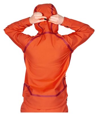 Veste Hardshell Femme AYAQ Lonak Orange