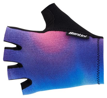 Santini Ombra Turquoise Unisex Korte Handschoenen