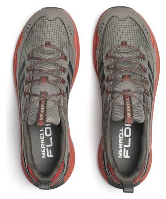 Merrell Moab Speed 2 Gore-Tex Wanderschuhe, grau/rot, für Herren