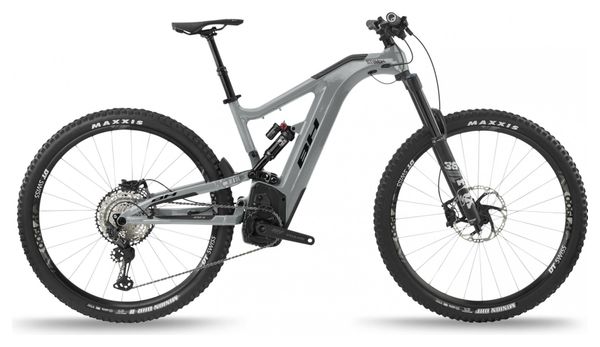 Bicicleta eléctrica de montaña de suspensión total AtomX Carbon Lynx 6 Pro-S Shimano SLX XT 12 V 720 Wh 29", gris, 2021