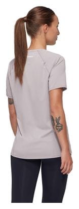 T-Shirt Technique Mammut Selun FL Logo Violet Femme