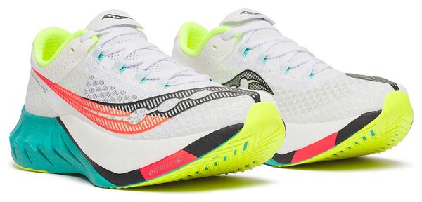 Saucony Endorphin Pro 4 Scarpe da corsa bianco/multicolore per uomo